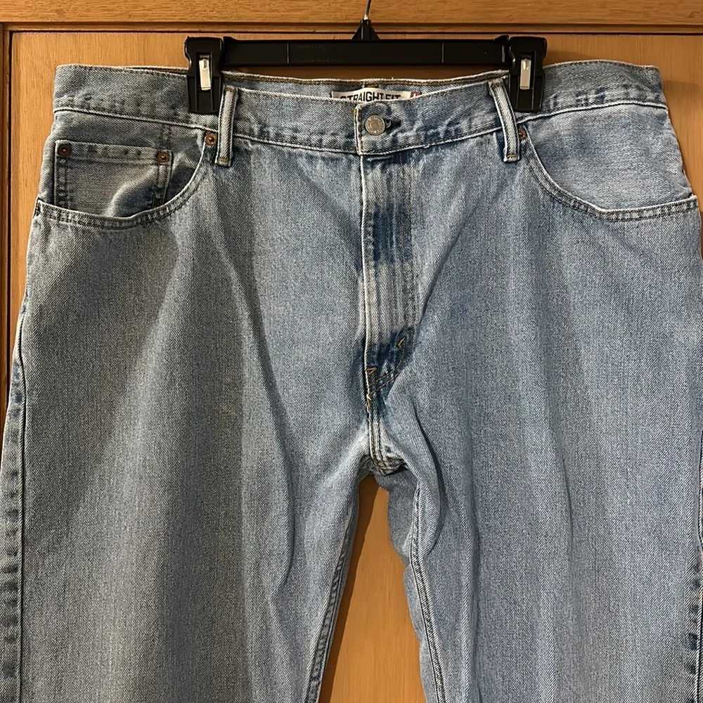 Levi’s Men’s Vintage 505 Straight Fit Jeans Light Wash Size W40 L32